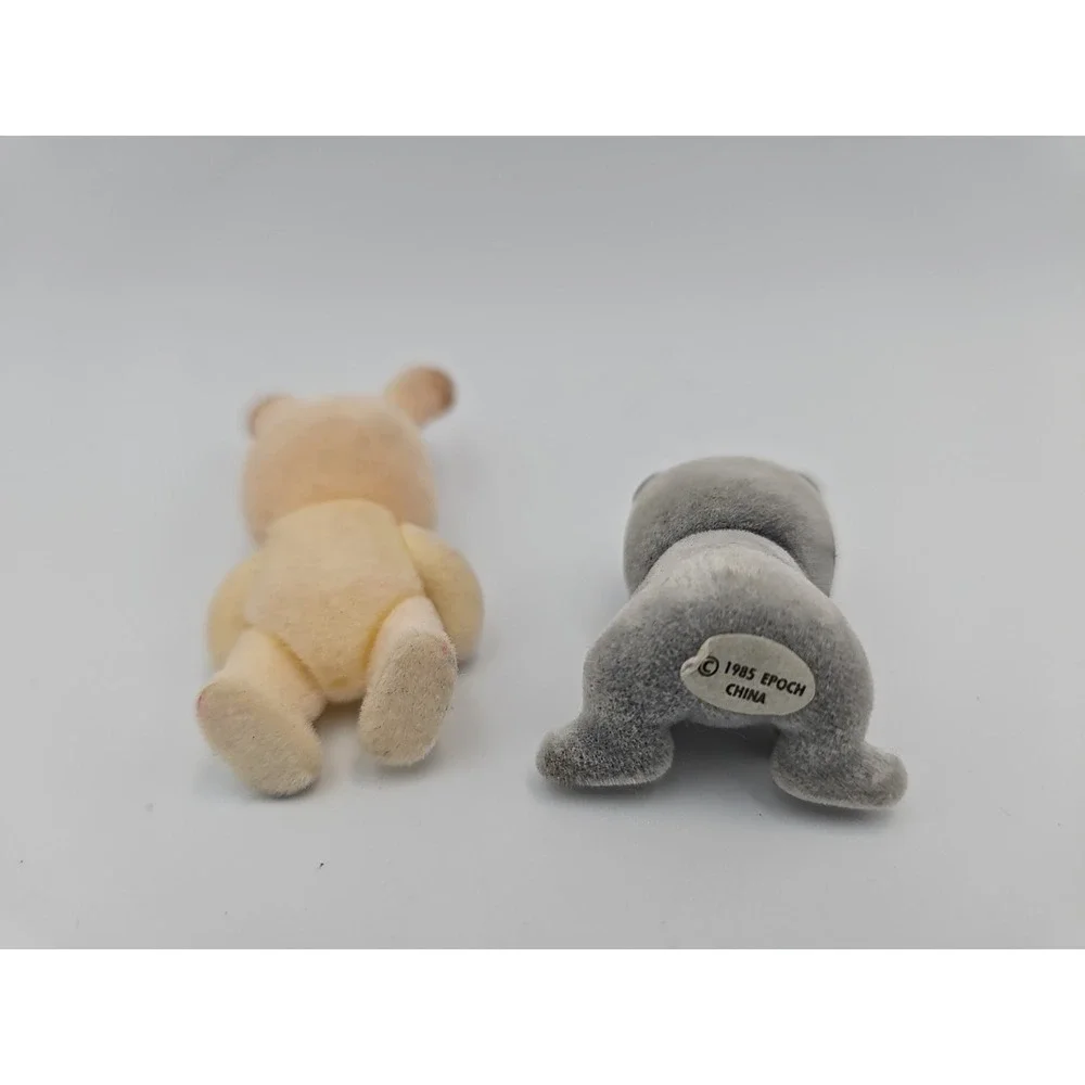 Sylvanian Families Calico Critters Striped Cat Sylvania Park Baby & Choco Rabbit